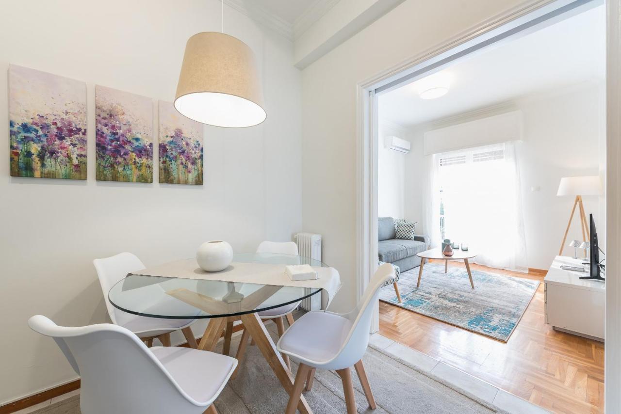 Cozy And Fresh Apt Close To Metro Athènes Extérieur photo